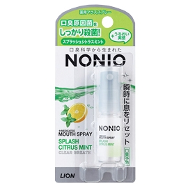 日本獅王-NONIO終結口氣噴劑(澄橘薄荷)