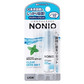 日本獅王-NONIO終結口氣噴劑(冰炫薄荷)