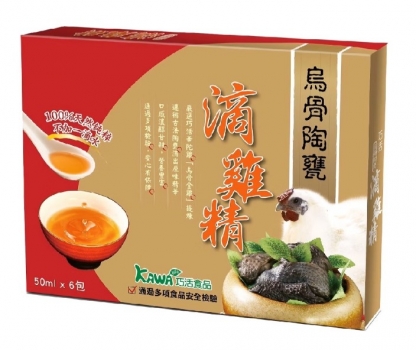 烏骨陶甕滴雞精禮盒50mlx6包