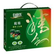 白蘭氏-健康元氣禮盒(雞精x6+冬蟲x2)