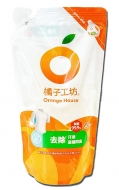 橘子工坊天然濃縮制菌去味洗衣精650ml(補充包)
